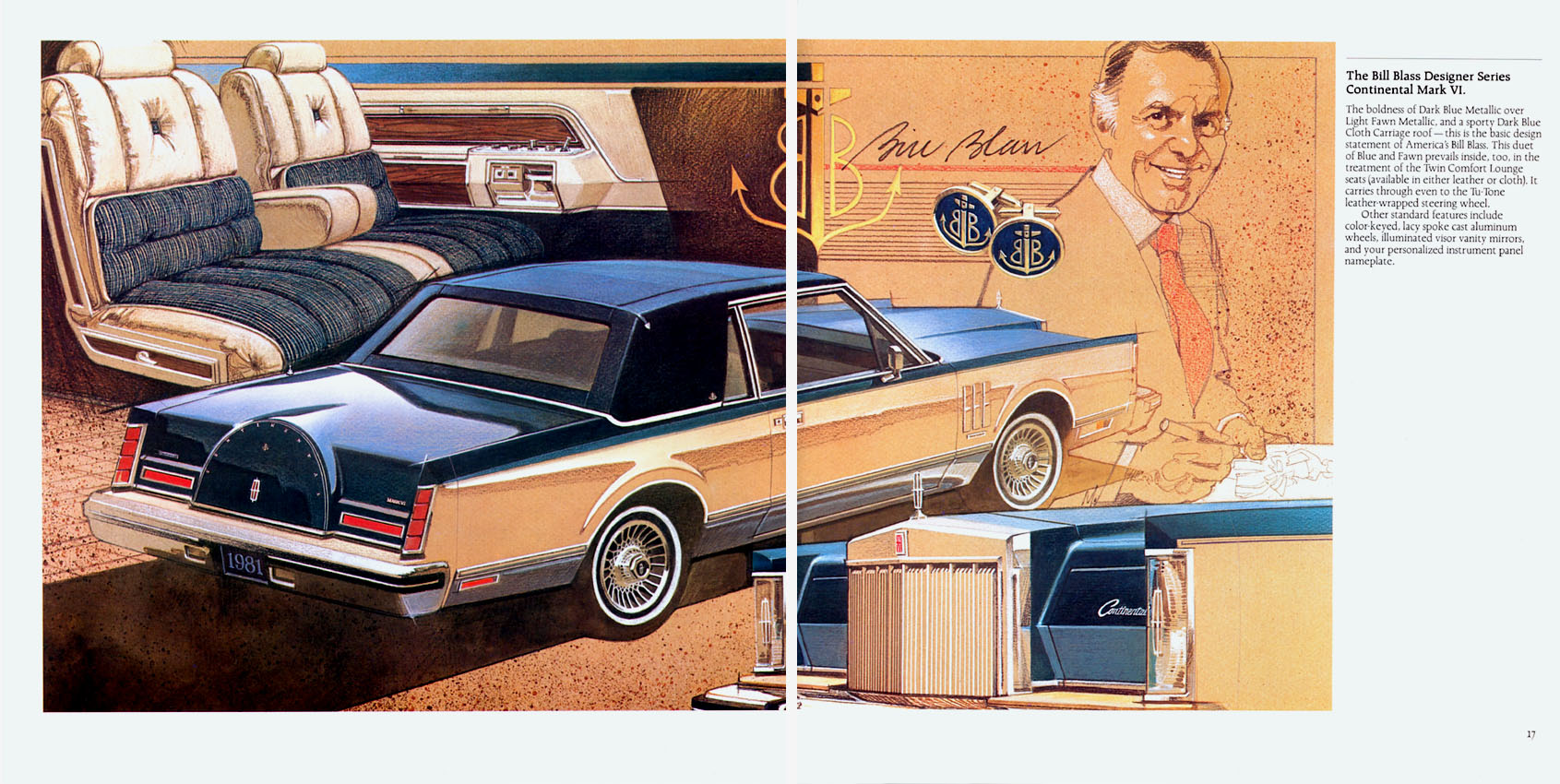 1981 Lincoln Continental Mark VI Brochure Page 19